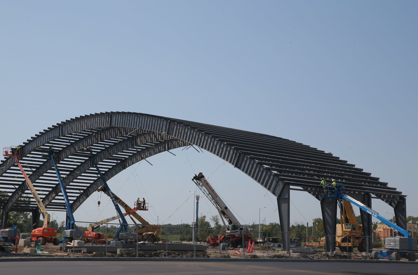 Construction wrapping up at Centene Community Ice Center